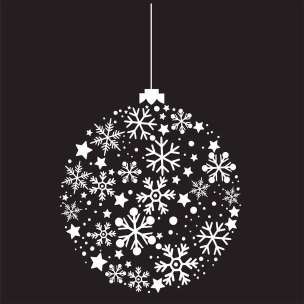 Vektorový abstraktní polygonální geometrický vánoční symbol. - Vektor, obrázek