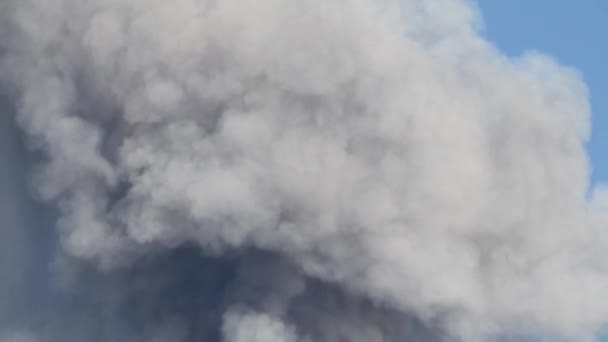 Wolken aus Vulkanasche - Filmmaterial, Video