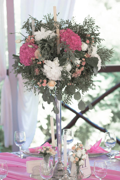 primer plano de hermosas flores de boda - Foto, imagen