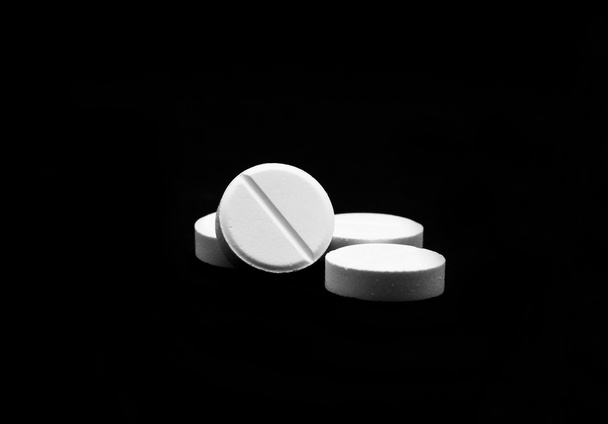 White pills - Photo, Image