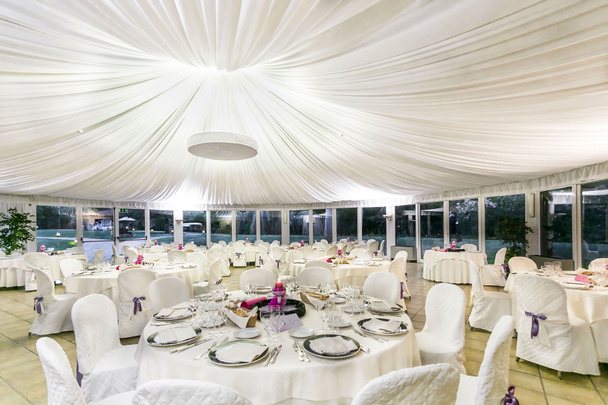 Wedding reception tables - Photo, Image
