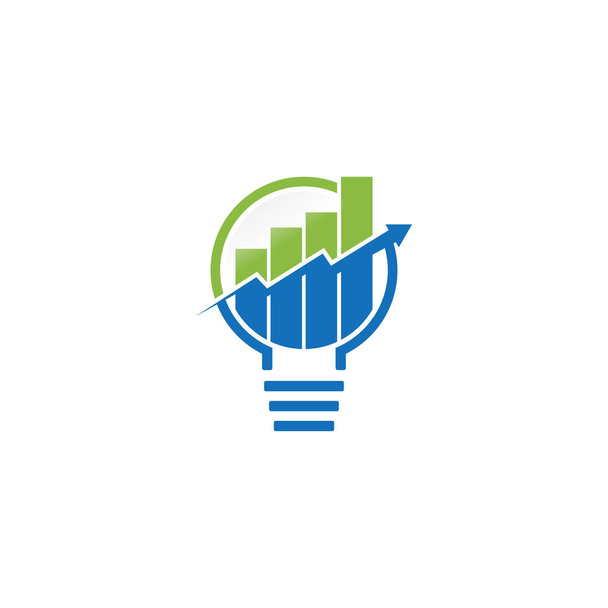 Modèle de conception de logo de conseillers financiers Icône vectorielle - Vecteur, image