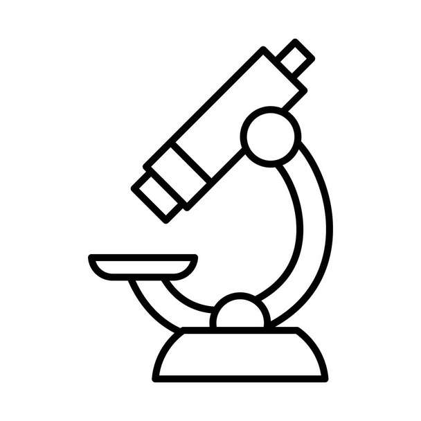 значок інструменту мікроскопа, стиль лінії
 - Вектор, зображення
