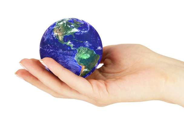Hand with earth - Foto, Imagem