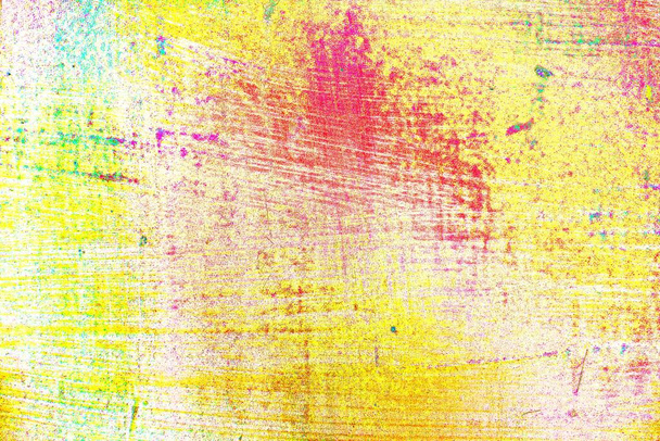 abstract neon colors texture wallpaper with scratches and cracks  - Photo, Image