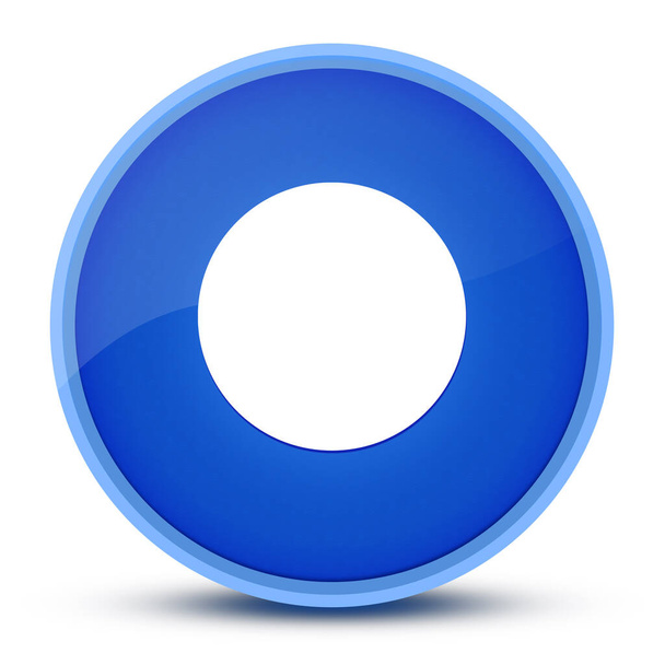 Запис розкішної глянсової синьої круглої кнопки абстрактна ілюстрація
 - Фото, зображення