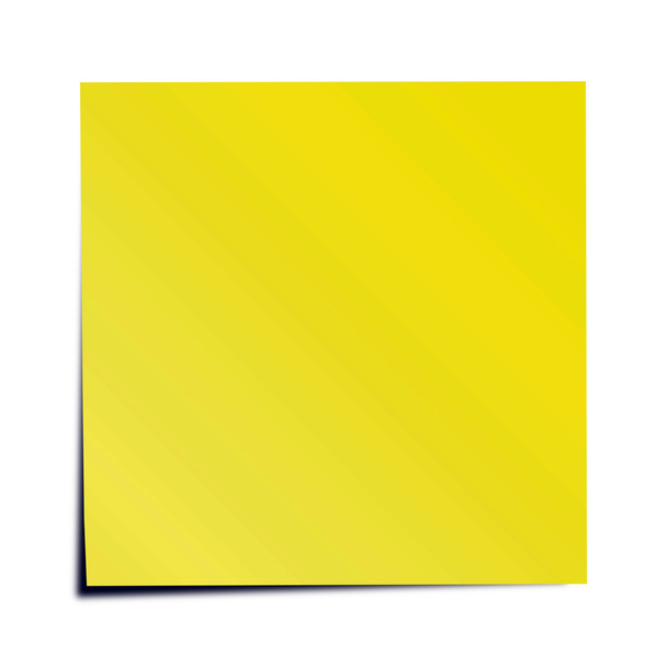 κίτρινα κολλώδη σημείωση - Διάνυσμα, εικόνα