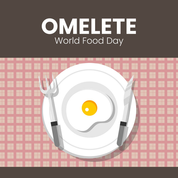 Всемирный день еды, нарисованный вручную. Векторная миграция - Вектор,изображение