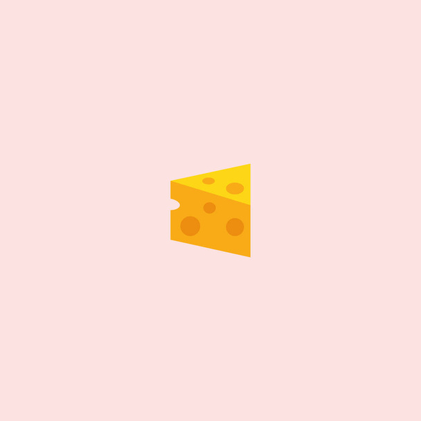 Peynir Grafik Elemanı İllüstrasyon şablonu - Vektör, Görsel