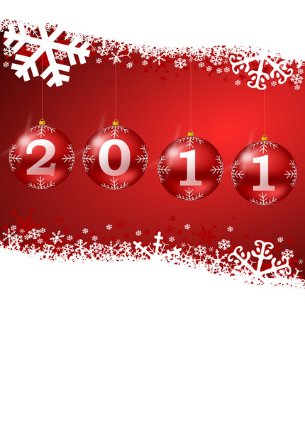 2011 рік новорічна ілюстрація
 - Фото, зображення