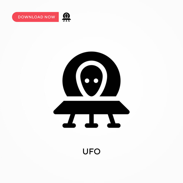 Ufo vector icon. . Modern, simple flat vector illustration for web site or mobile app - Vektori, kuva