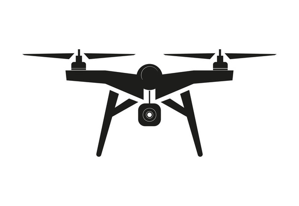 Vector Drone illustration on a white background - Vector, imagen