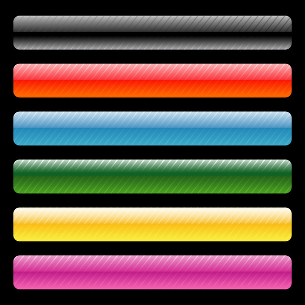 Colore buttons - Vector, imagen