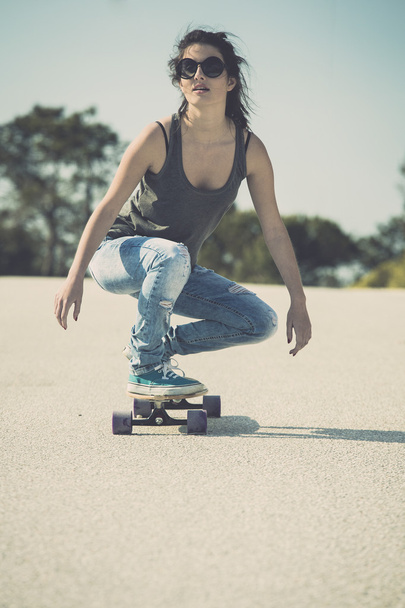 Skater Girl - Zdjęcie, obraz