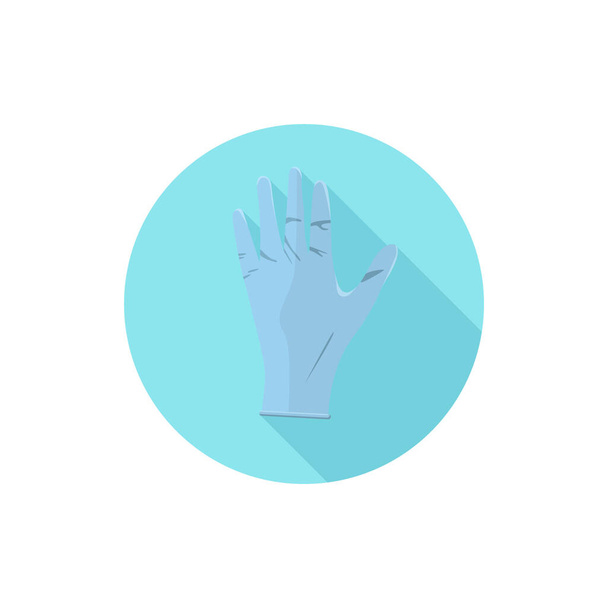 Плаский дизайн Гігієнічні рукавички
 - Вектор, зображення