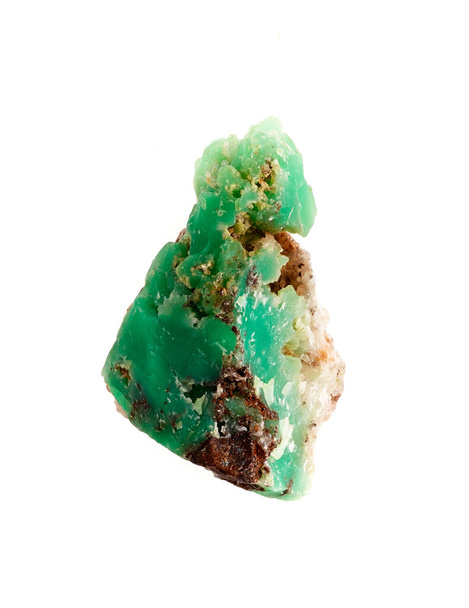 Naturalny minerał jadeitowego kamienia na tle - Zdjęcie, obraz