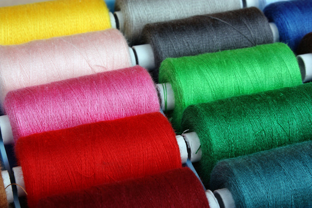 Sewing threads multicolored - Photo, Image