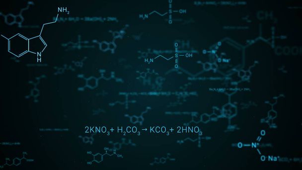 Abstrakcyjne tło z sześciokątów, molekuła struktury, 3d renderowania nauki, technologii i koncepcji medycznej - Zdjęcie, obraz