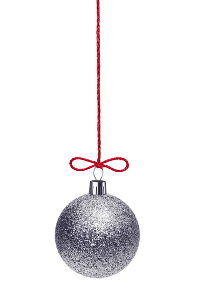  Christmas Ornaments isolated on a white background.  - Photo, Image
