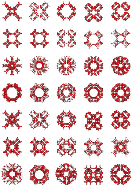 naadloze retro patroon vector - Vector, afbeelding