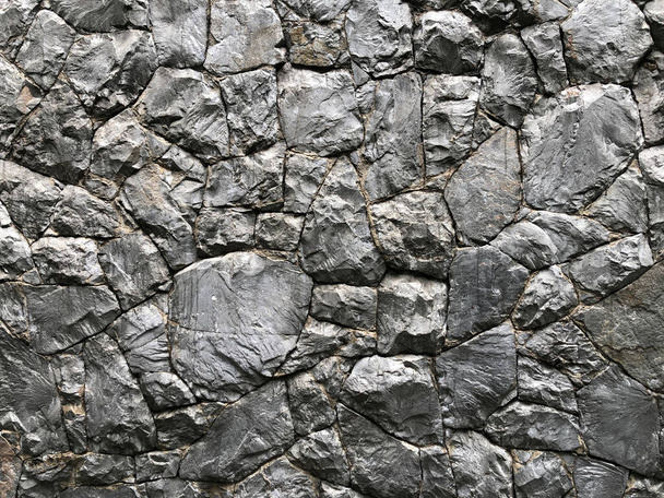 classic stone texture background for making strong defence for property  - Photo, Image