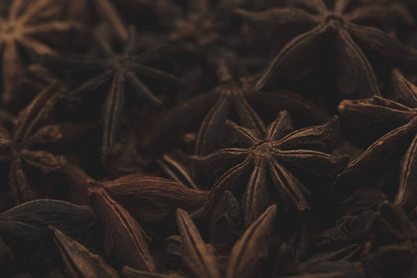 Макро крупним планом зірковий аніс, селективний фокус
 - Фото, зображення