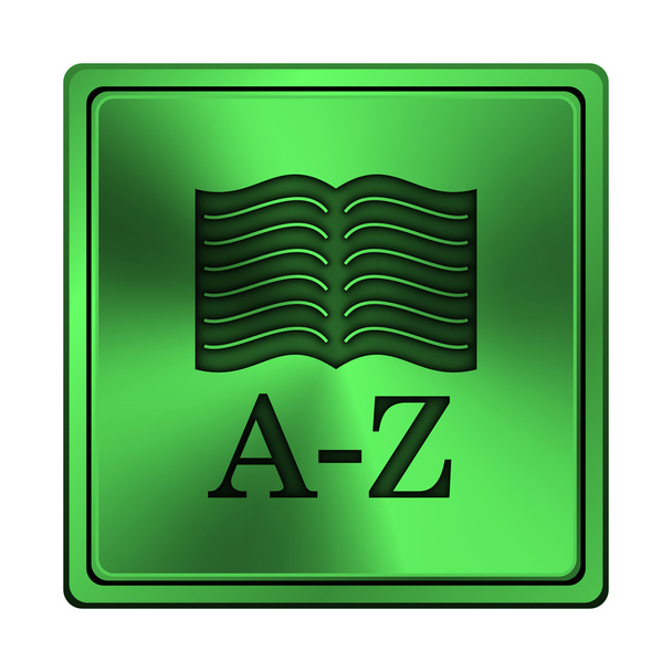 A-Z-könyv-ikonra - Fotó, kép