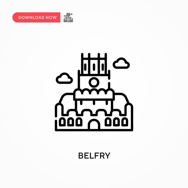Belfry Simple vector icon. Modern, simple flat vector illustration for web site or mobile app - Vector, Image