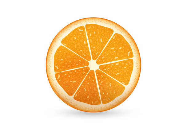 Sliced Orange - Vector, Image
