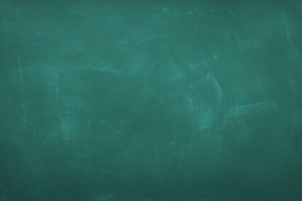 Texture of chalk on green blackboard or chalkboard background. School education board, dark wall backdrop or learning concept. - Photo, Image