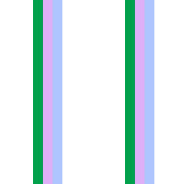 Rainbow verticale gestreepte naadloze patroon achtergrond geschikt voor mode textiel, graphics - Vector, afbeelding