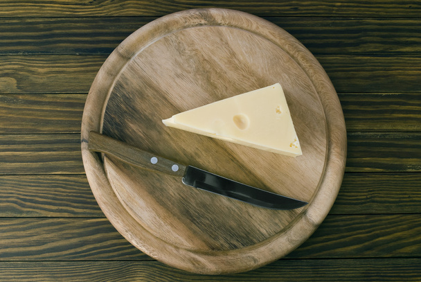 Piece of cheese - Фото, изображение