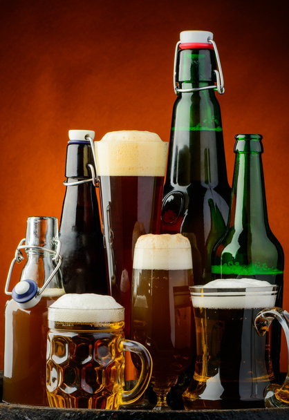 Beer background - Photo, Image