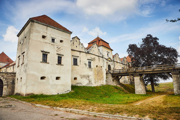 Ancient Svirzh castle in Lviv region, Ukraine - Fotó, kép