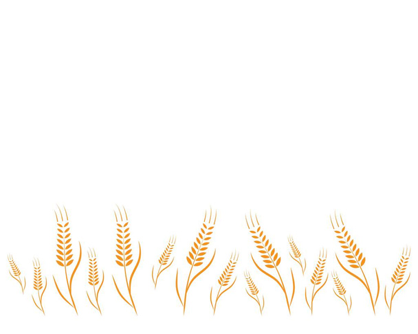 農業小麦のロゴテンプレートベクトルアイコンデザイン  - ベクター画像