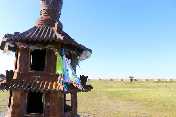 Templo Budista no Mosteiro de Karakorum Mongólia - Foto, Imagem