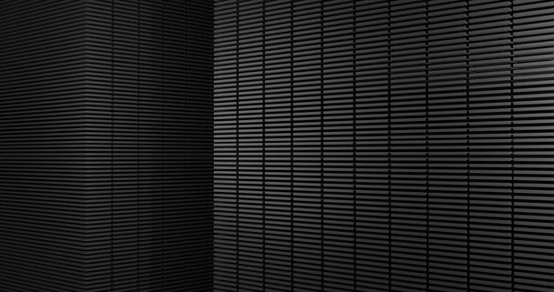 informações de fundo do data center, big data, azulejos pretos cinzentos da coleta de dados do computador celular - Foto, Imagem