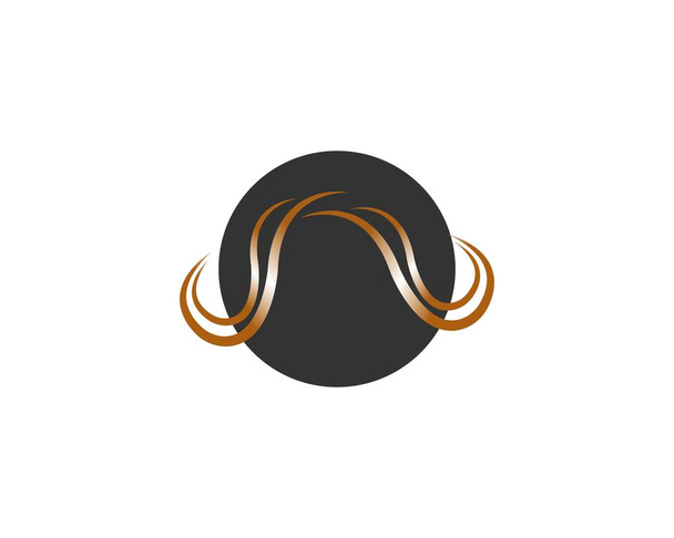 Hiusaalto logo vektori - Vektori, kuva