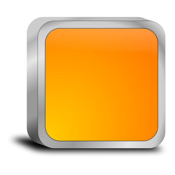 oranžové prázdné tlačítko - Fotografie, Obrázek