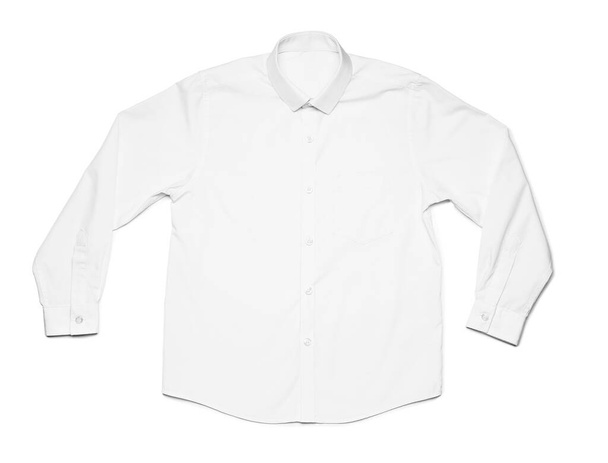 Κομψή σχολική στολή σε λευκό φόντο - Φωτογραφία, εικόνα