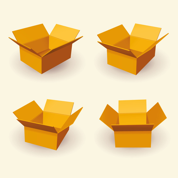 Boxes - Vector, Image