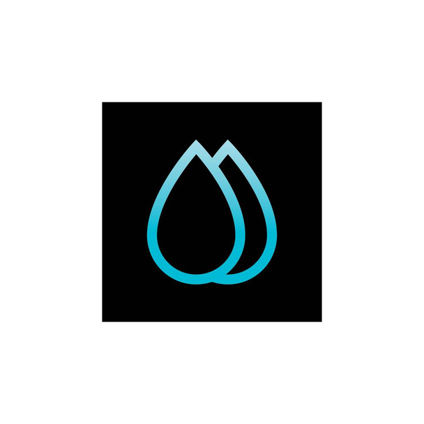 illustration vectorielle icône goutte d'eau design - Vecteur, image