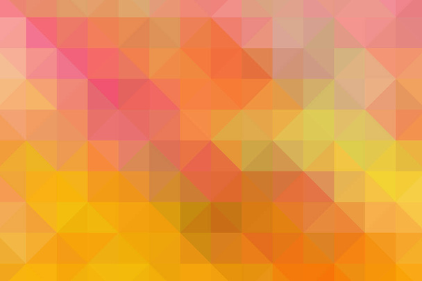 Triangular pixelation. Multi-colored pixel background. The texture consisting of multi-colored triangles. - Fotoğraf, Görsel