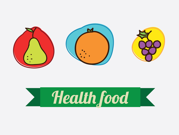 Zdravé jídlo   - Vektor, obrázek