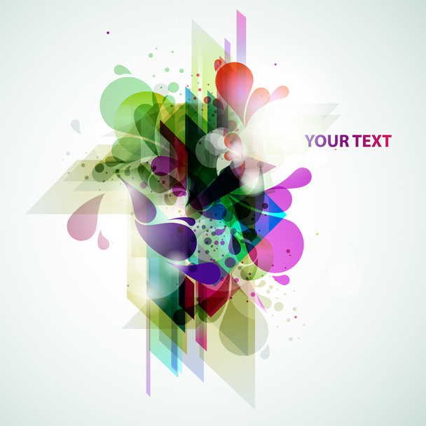 Abstract colorful background - Vector, imagen
