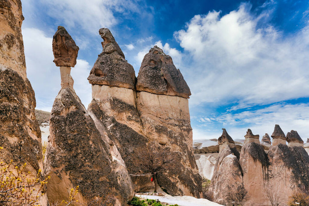 Goreme, Capadocia, Provincia de Nevsehir, Anatolia Central, Turquía - Foto, imagen