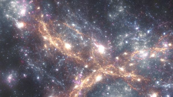 Фантастичний фон зірки, ілюстрація глибокого космосу
 - Фото, зображення