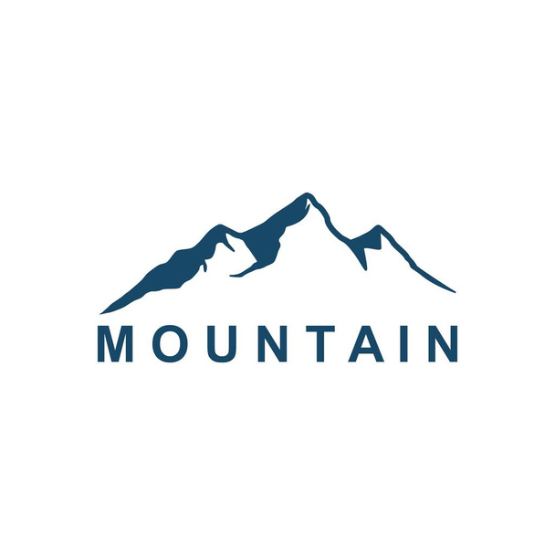 Mountain Peak, modelo de logotipo da montanha. Ilustrador de Vetor - Vetor, Imagem