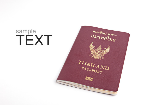 Ταϊλάνδη διαβατήριο - Φωτογραφία, εικόνα