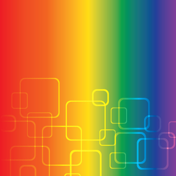 sfondo arcobaleno con quadrati
 - Vettoriali, immagini